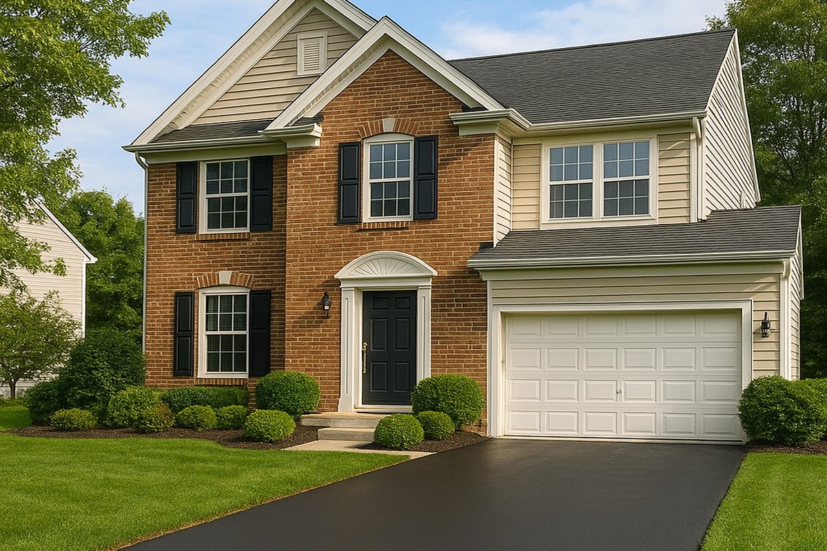 Sealcoated driveway photo