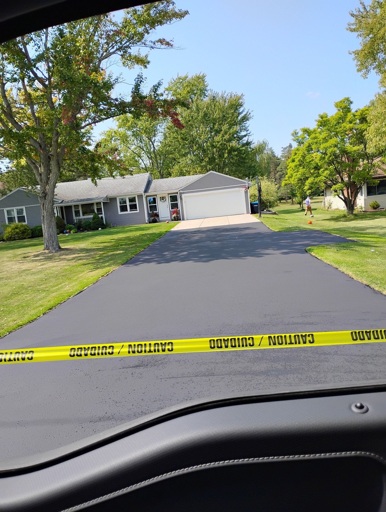Residential driveway — Lancaster, NY